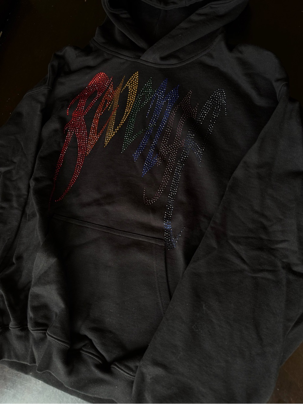 Revenge rainbow bejeweled hoodie DS rare